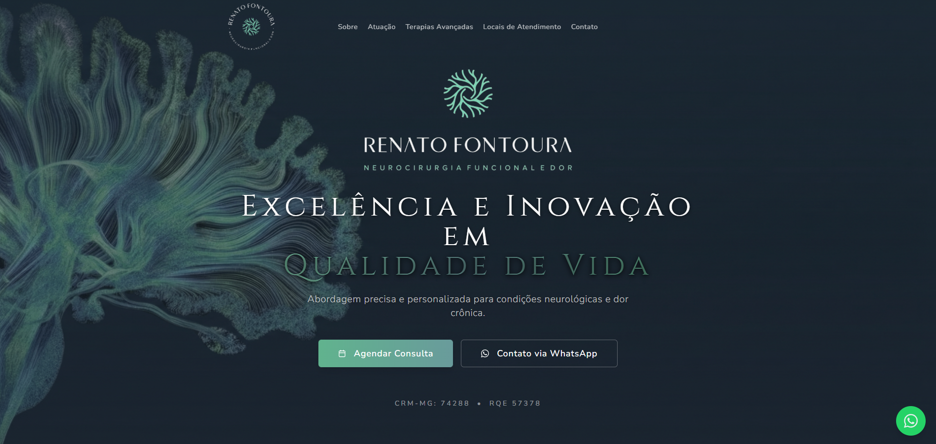 Site profissional de Dr. Renato Fontoura - Neurocirurgia | Portfólio FC Websites